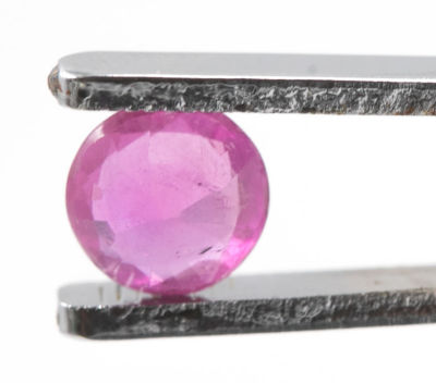 רובי טבעי, אדום ורדרד, 1.26 קראט, 6.5 * 6.5 * 5.5 מ"מ, הערכה 150-250 דולר