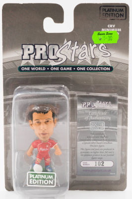 חאוויר מסצ'ראנו - בובה של שחקן ליברפול, חאוויר מסצ'ראנו, עונת 2007-08, מהדורה מוגבלת. ממוספר 102 