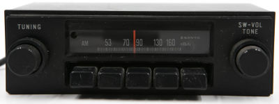 מכשיר רדיו למכונית, תוצרת יפן, סאניו, SANYO, לא נבדקה תקינות