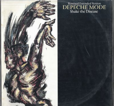 Depeche Mode - סינגל דפש מוד, Shake The Disease, הדפסה אנגלית, 1985.