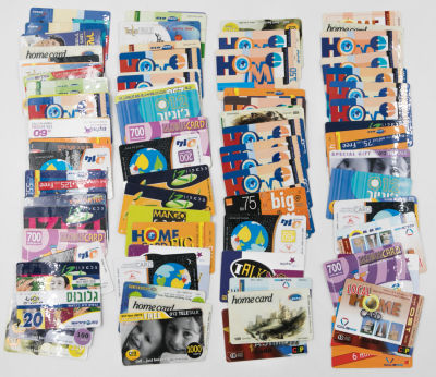 לוט של כ-100 כרטיסי חיוג ישראלים של חברות שונות, סוגים רבים, פאלפון, 012, 012, מנגו, בזק 