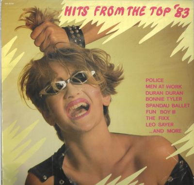 תקליט אוסף, HITS FROM THE TOP 83', תוצרת ישראל, מצב התקליט: EX