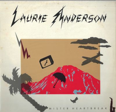 תקליט aurie Anderson – Mister Heartbreak, תוצרת ישראל, כולל דף מילים. מצב התקליט: EX