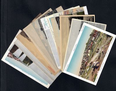 כפר קנה - לוט 13 גלויות הגליל - כפר קנה, תקופות מוקדמות, אחת מהן עברה בדואר