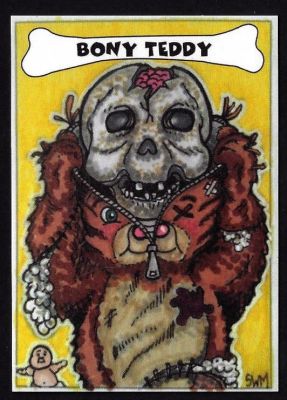 חבורת הזבל - קלף חבורת הזבל שיצא במהדורה מוגבלת בידי אחד מאמני חבורת הזבל, BONY TEDDY, חתום בידי 