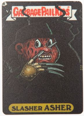 חבורת הזבל - פריט פיקנטי ויוצא דופן: קלף זהב עשוי מתכת של חבורת הזבל, מהדורה אמריקאית (סדרה 15) 