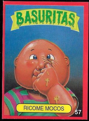 חבורת הזבל - קלף חבורת הזבל, רון מצא מטמון, המהדורה הארגנטינאית. מהדורה רשמית. מדובר בקלף נדיר 