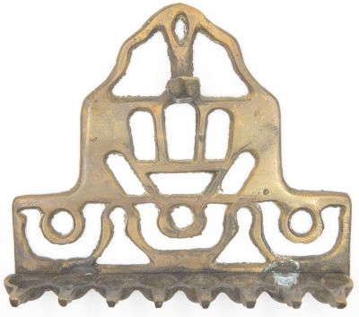 חנוכית שמן, גובה: 17 ס"מ