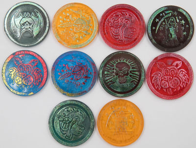 פצץ רשמי - לוט 10 פצצים שקופים, פצץ רשמי - פוגים, צבעים שונים