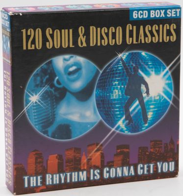 מבצעים שונים - מארז 6 תקליטורים: 120 soul & disco classics