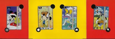 פולדר סדרת וולט דיסני הראשונה. מכיל 4 טלכרדים של בזק, חדשים ולא היו בשימוש. 1998. הונפקו 2,000 