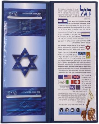 פולדר נדיר ביותר של טלכרדים בזק פרסום פרטי-הדגל. הונפקו 250 פולדרים בלבד. מכיל 2 טלכרדים של בזק 