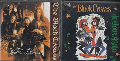 Tha Black Crows - לוט שני תקליטי 7'', Tha Black Crows, תוצרת חוץ