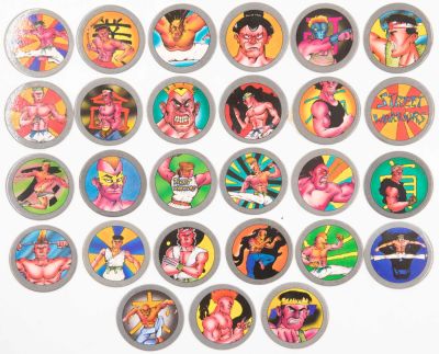 פוגים - לוט 27 פוגים מהסדרה האפורה, ממוספרים 273 ועד 300 (חסרים שלושה - 171, 272 ו-296). עוקבים. 