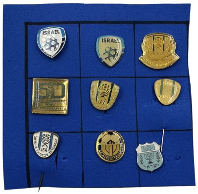 התאחדות לכדורגל - לוט 9 סיכות של ההתאחדות לכדורגל בישראל, מהמוקדמות ועד לאחרונות