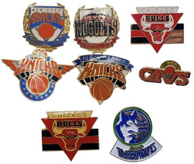 NBA - לוט 8 סיכות של קבוצות ב-NBA: שיקגו בולס (2 יחידות), ניו יורק ניקס (3 יחידות) ועוד