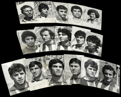 מכבי חיפה - לוט 16 תצלומי ראש של סגל מכבי חיפה בכדורגל, כפי שצולמו בידי צלם העיתונות אסף קוטין 