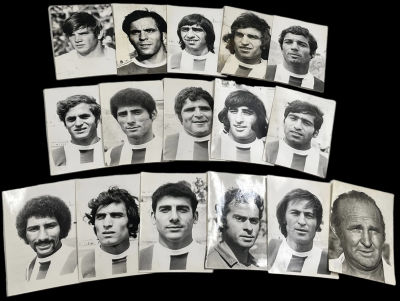 הפועל באר שבע - לוט 16 תצלומי ראש של סגל הפועל באר שבע בכדורגל, כפי שצולמו בידי צלם העיתונות אסף 