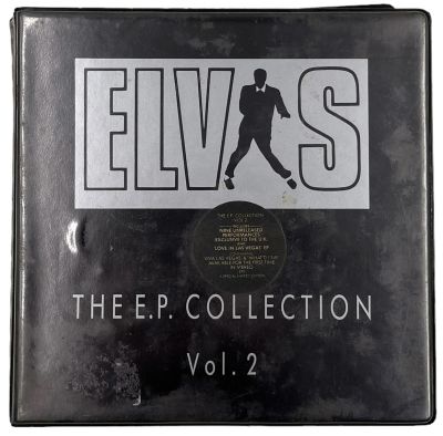 נדיר! מארז אחד עשר תקליטונים 7", Elvis Presley, הוצאה מוגבלת, תוצרת אנגליה