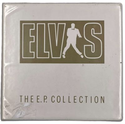 נדיר! מארז אחד עשר תקליטונים 7", Elvis Presley, הוצאה מוגבלת, תוצרת אנגליה