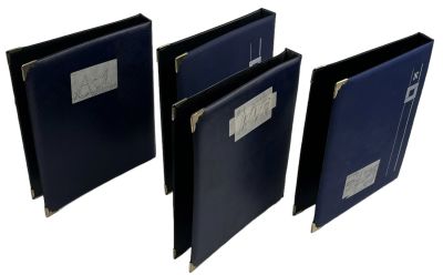 לוט 4 כריכות אלבום 4 טבעות, משומשות במצב טוב