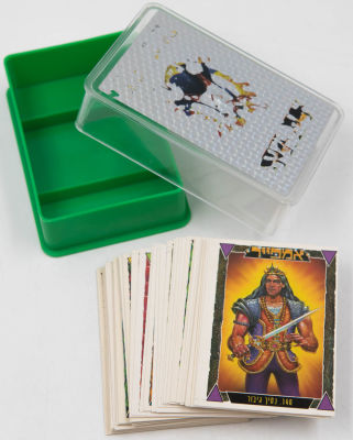 אמפייר - קופסא ייעודית לשמירת קלפי אמפייר, כוללת 51 קלפים במצב טוב מאוד. יצוין כי ההדפס על גבי 