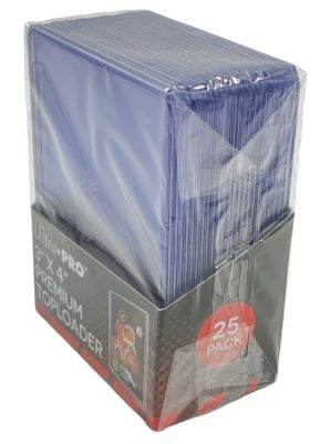 Ultra pro 3x4 top premium top loaders - חבילת טופ לואדרים איכותיים פרימיום סגורה, גודל מתאים 