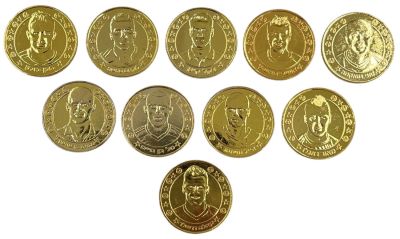 סופרגול - לוט 10 מדליות זהב סופרגול 2014, כולן שונות זו מזו: בן חיים, דרשלר, נוואקמה, בן שושן 