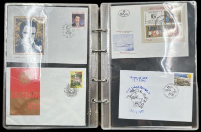 אלבום מעטפות נושאיות מהעולם. כולל 60 דפים שבכל אחד 4 מעטפות. סך הכל: 240 מעטפות. מדינות שונות 