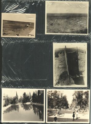 ארץ ישראל - לוט 5 תצלומים של ארץ ישראל, ראשית שנות השלושים: כפר הנוער בן שמן, עמק יזרעאל, יגור 