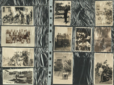 ארץ ישראל - לוט 46 תצלומים של אנשים, טיולים ומסעות בארץ ישראל, שנות השלושים: נחלת יהודה, המבצר 