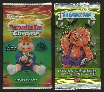 חבורת הזבל - לוט 2 מעטפות סגורות של חבורת הזבל, סדרת כרום 5 וסדרה שיצא לאור ב-2018. קיימת אפשרות 