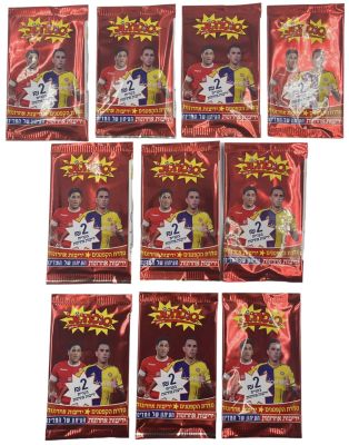 סופרגול - לוט 10 מעטפות סופרגול, סדרת הקפטנים, 2015-16, סגורות, לא נפתחו מעולם