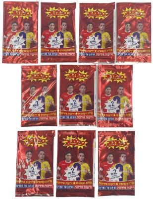 סופרגול - לוט 10 מעטפות סופרגול, סדרת הקפטנים, 2015-16, סגורות, לא נפתחו מעולם