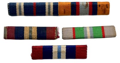 לוט 4 אותות מלחמה מוקדמים מבד עם סיכה, כולל: אות ההגנה, אות משולב מלחמת העצמאות ומלחמת סיני 