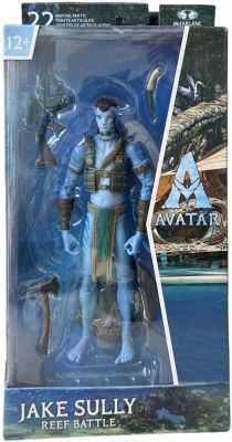 AVATAR - בובת פיגר של ג'ק סאלי JAKE SULLY, מסרט הקולנוע אוואטר AVATAR, תוצרת McFarlane Toys, שנת 