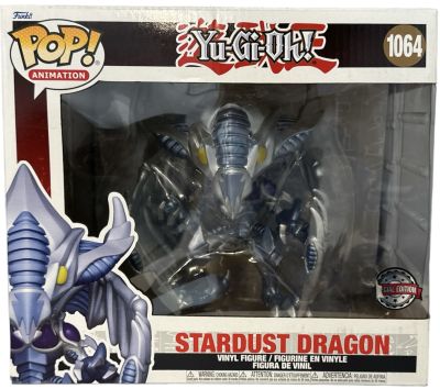 מארז פופ FUNKO POP, דמותו של STARDUST DRAGON, סדרת YU-GI-OH, מהדורה מיוחדת,מספר 1064. מארז גדול 