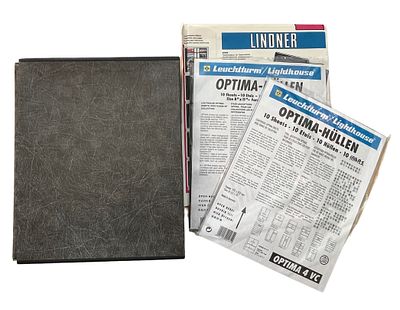 לוט הכולל: 1. חבילה חדשה וסגורה לטלכרדים מתוצרת חברת לייטהאוס Lighthouse הגרמנית. בחבילה עשרה 