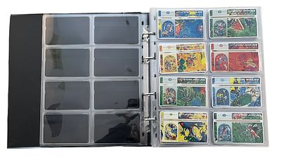 אוסף ענק של 267 טלכרטים בזק שונים ולא משומשים מסודר באלבום. האוסף כולו מורכב מטלכרטים של חברת 