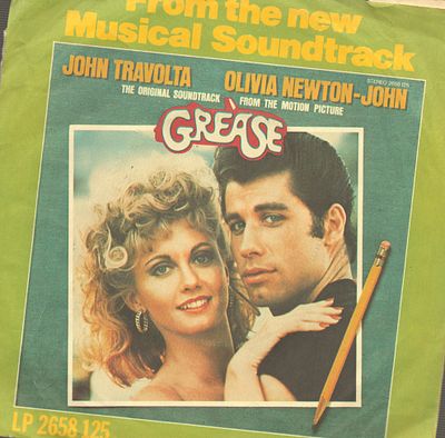 תקליטון 7", שיר הנושא מהסרט "גריז"