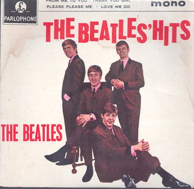 החיפושיות - תקליטון 7", The Beatles, תוצרת ישראל