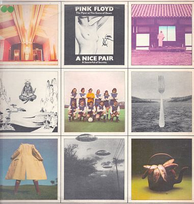 פינק פלויד - אלבום כפול Pink Floyd, תוצרת חוץ אנגליה, פגמים בצד העטיפה. מצב התקליט: EX