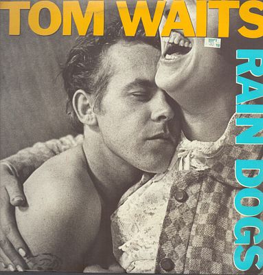 תקליט Tom Waits, תוצרת הארץ, כולל אינסרט, פגם קל בצד העטיפה. מצב התקליט: EX