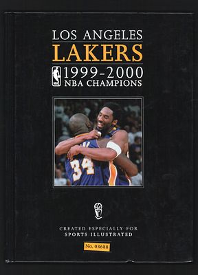 לוס אנג'לס לייקרס - ספר לציון זכיית לוס אנג׳לס לייקרס בגביע ה-NBA בעונת 1999-2000, יצא לאור 