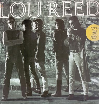 לו ריד - תקליט Lou Reed, תוצרת חוץ, שולי העטיפה השמאלית הודבקו. מצב תקליט: VG+