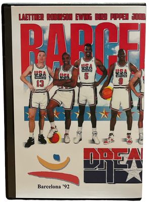 דרים טים 92 - מארז 8 דיסקים של נבחרת ארה"ב בכדורסל באולימפיאדת ברצלונה 1992, הדיסקים מכילים את 