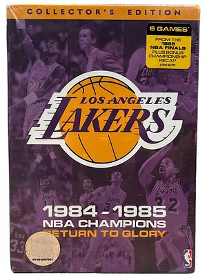 לוס אנג'לס לייקרס - מארז דיסקים של קבוצת הכדורסל לוס אנג'לס לייקרס במשחקי האליפות של ה-NBA עונת 