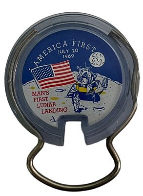 הנחיתה על הירח - מחזיק מפתחות אמריקאי לציון הנחיתה על הירח, 20 ביולי 1969