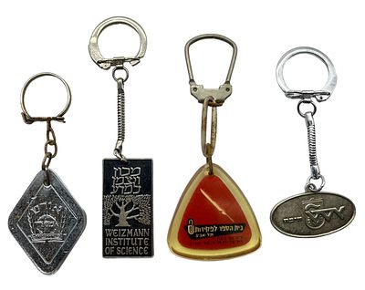 השכלה - לוט 4 מחזיקי מפתחות בתחום השכלה: מכון ויצמן, הטכניון, בית הספר לפקידות בתל אביב ואורט - 