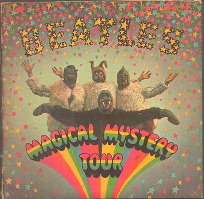 The Beatles - תקליטון 7", The Beatles, שתי תקליטונים וחוברת, תוצרת הארץ